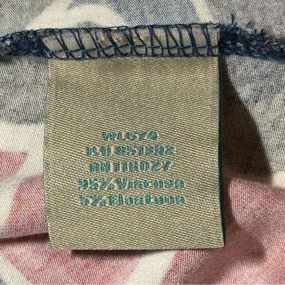 Boden Women's Funky Flowers Retro Floral 3/4 Sleeve Jersey Dress Tunic size 6 - Picture 7 of 8